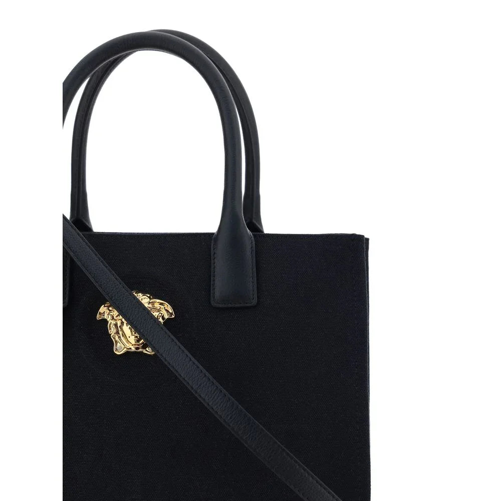 Versace Black Cotton Shoulder Bag - Zeiniez
