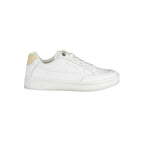 Tommy Hilfiger White Leather Women Sneaker - Zeiniez