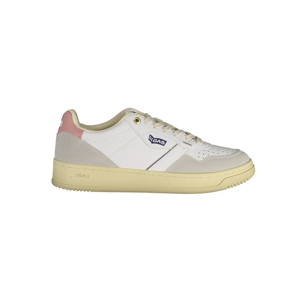 Gas White Polyurethane Women Sneaker - Zeiniez
