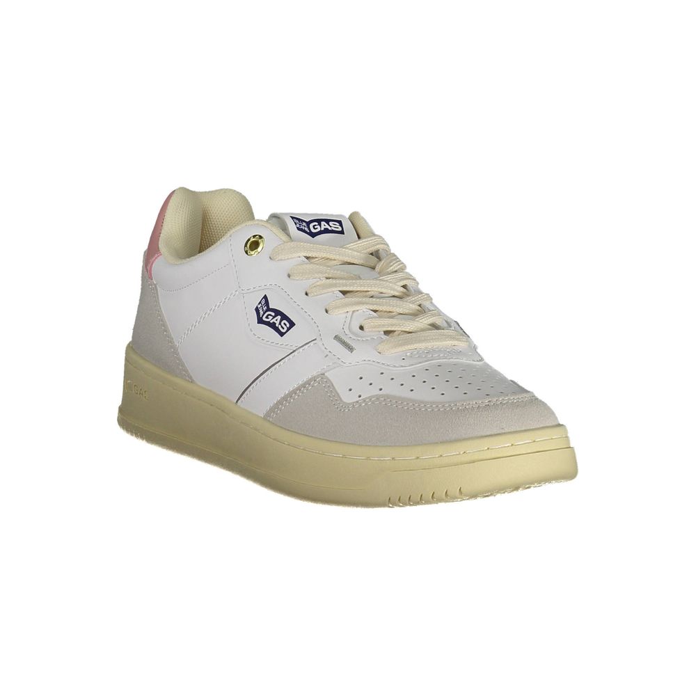 Gas White Polyurethane Women Sneaker - Zeiniez