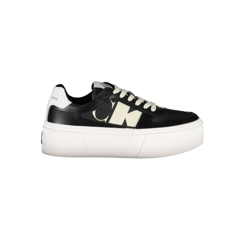 Calvin Klein Black Polyester Women Sneaker - Zeiniez