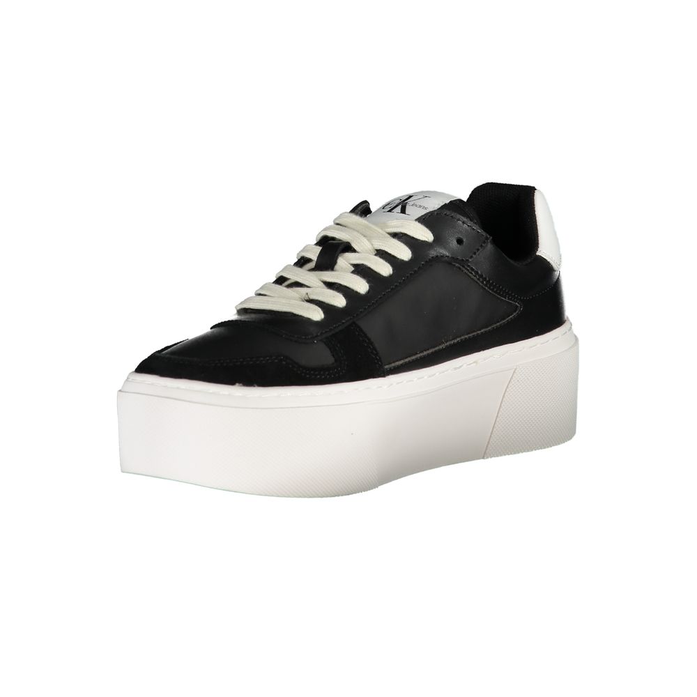 Calvin Klein Black Polyester Women Sneaker - Zeiniez