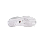 Tommy Hilfiger White Leather Women Sneaker - Zeiniez