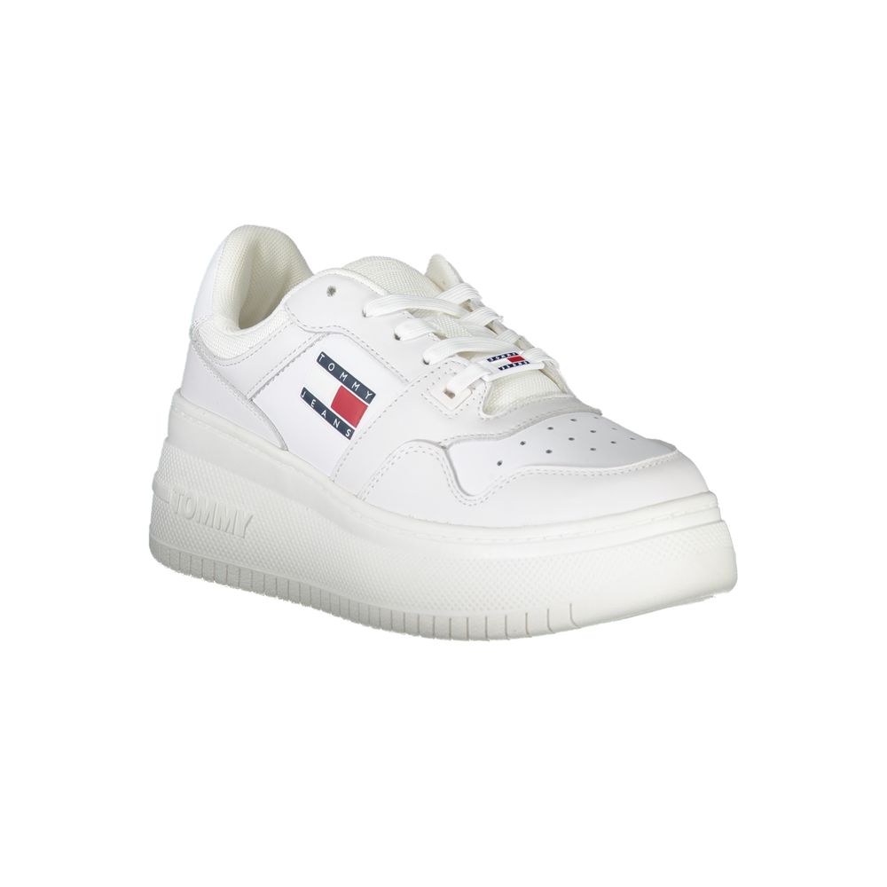 Tommy Hilfiger Bianco Leather Women Sneaker - Zeiniez