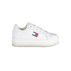 Tommy Hilfiger Bianco Leather Women Sneaker - Zeiniez