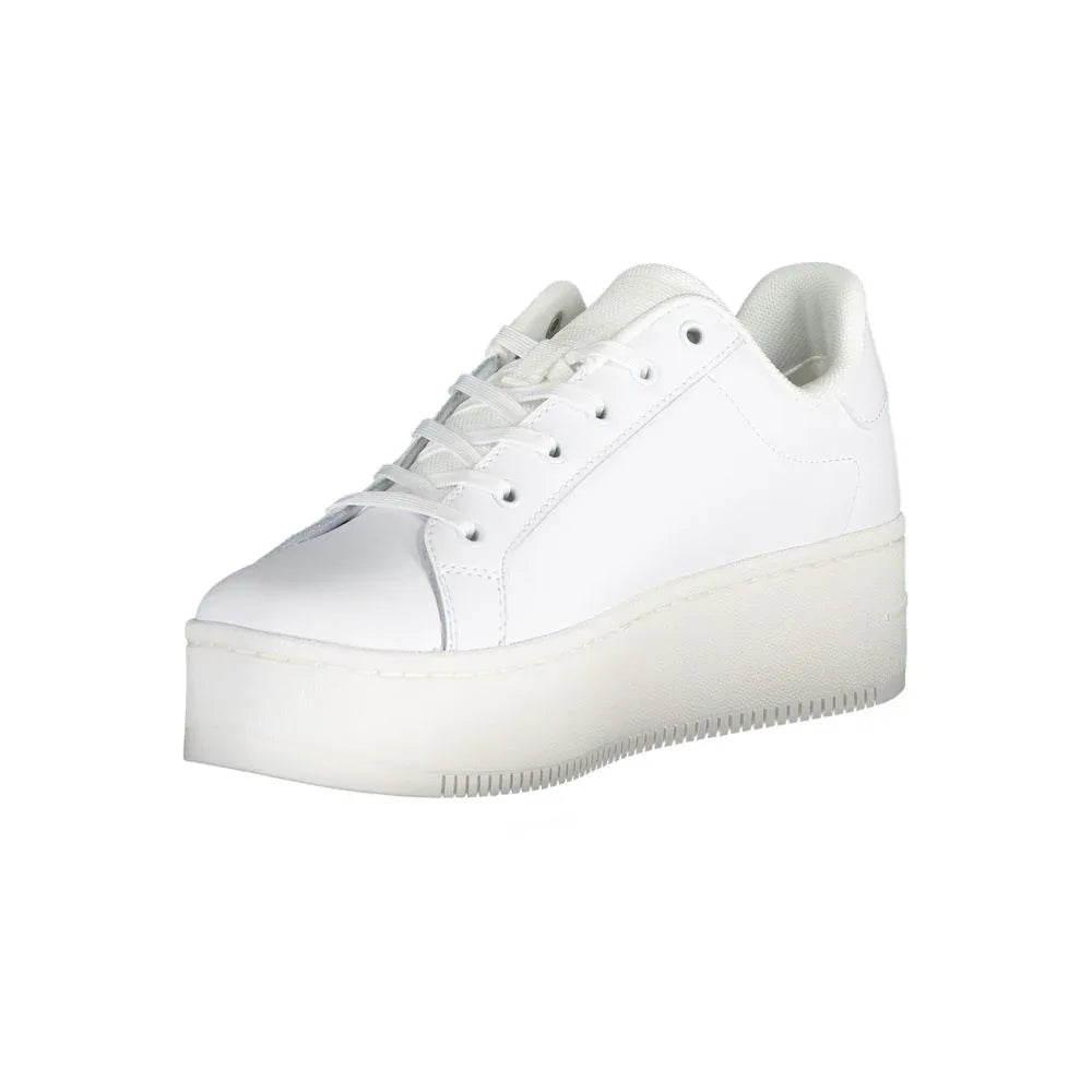 Tommy Hilfiger Bianco Leather Women Sneaker - Zeiniez