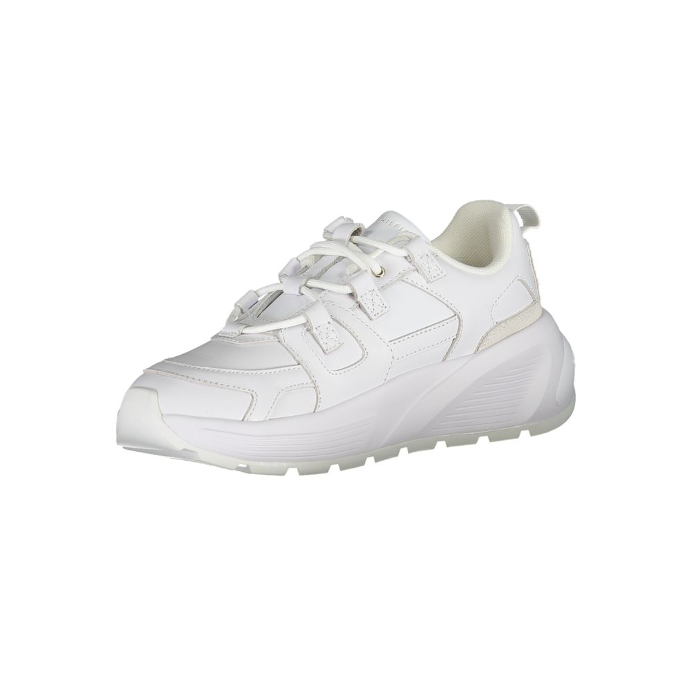 Tommy Hilfiger Bianco Poliuretano Donna Sneaker - Zeiniez