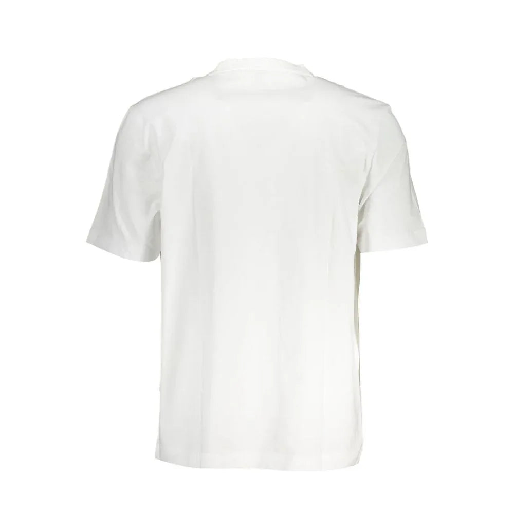Hugo Boss White Organic Cotton Men's T-Shirt - Zeiniez