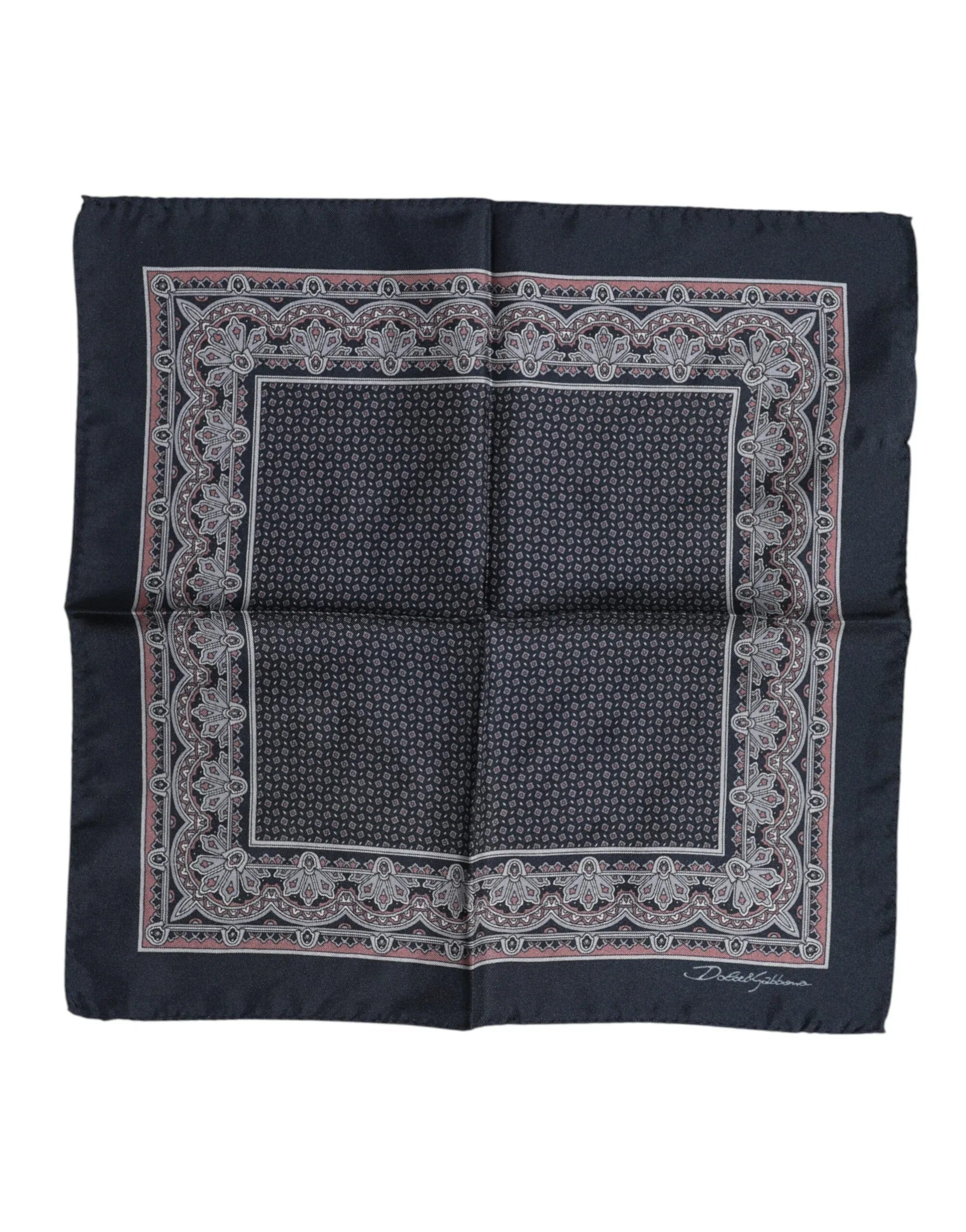 Dolce & Gabbana Multicolor Fantasy Silk Square Foulard Scarf - Zeiniez