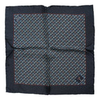 Dolce & Gabbana Blue Cocktail Silk Square Foulard Scarf - Zeiniez