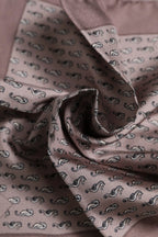 Dolce & Gabbana Brown Sea Horse Silk Square Foulard Scarf - Zeiniez