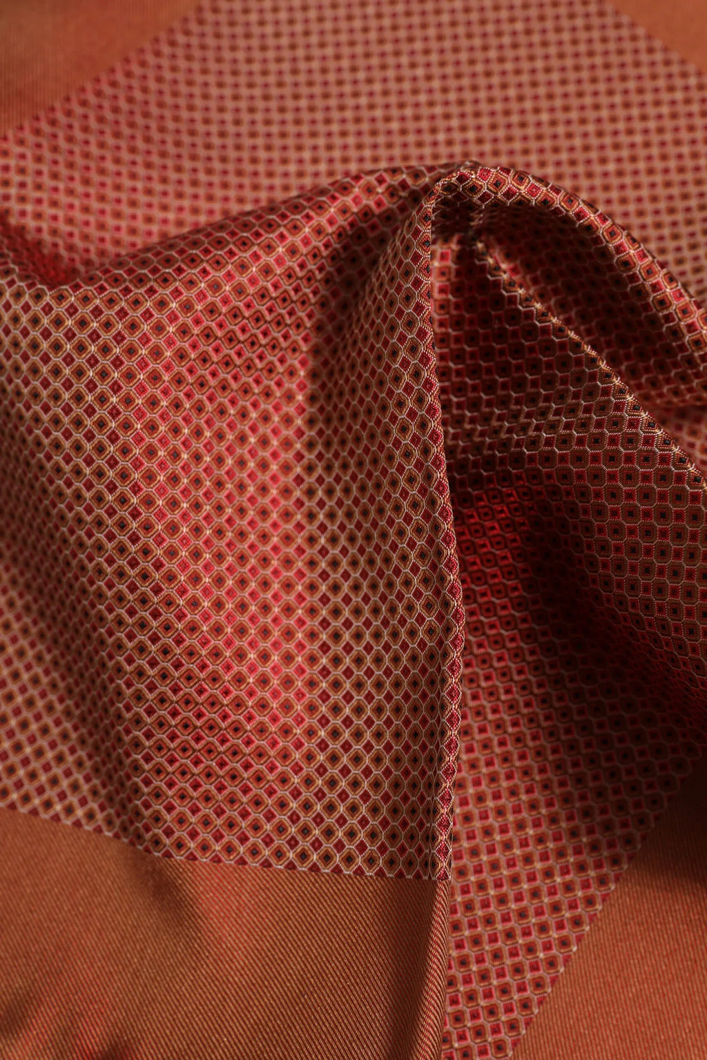 Dolce & Gabbana Orange Silk Square Men Foulard Scarf - Zeiniez