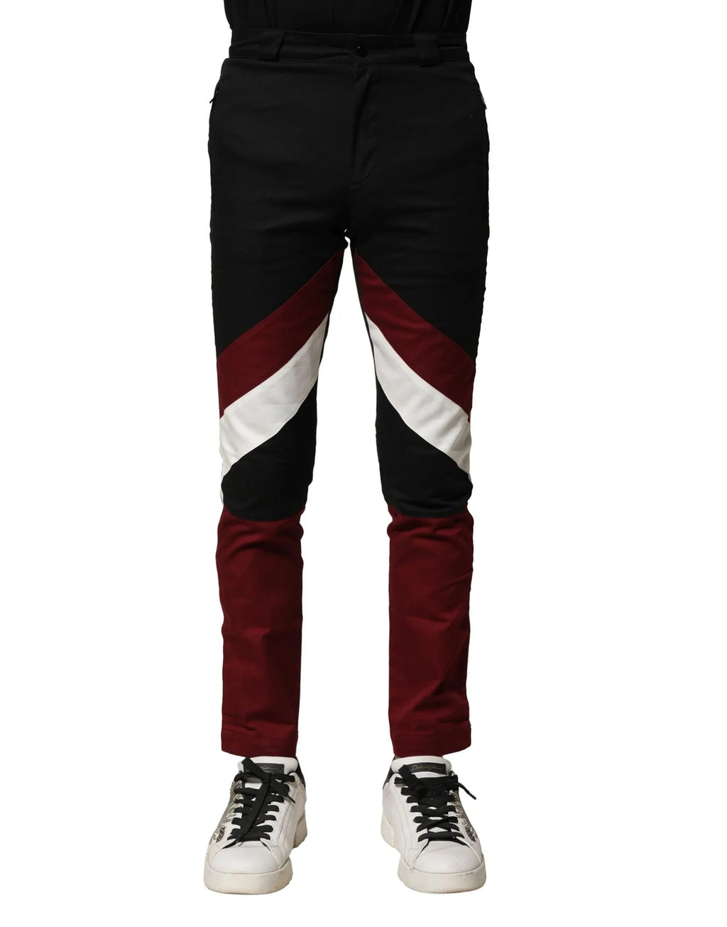 Dolce & Gabbana Multicolor Cotton Jogger Men Pants - Zeiniez