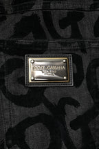 Dolce & Gabbana Gray Cotton DG Logo Straight Men Denim Jeans - Zeiniez