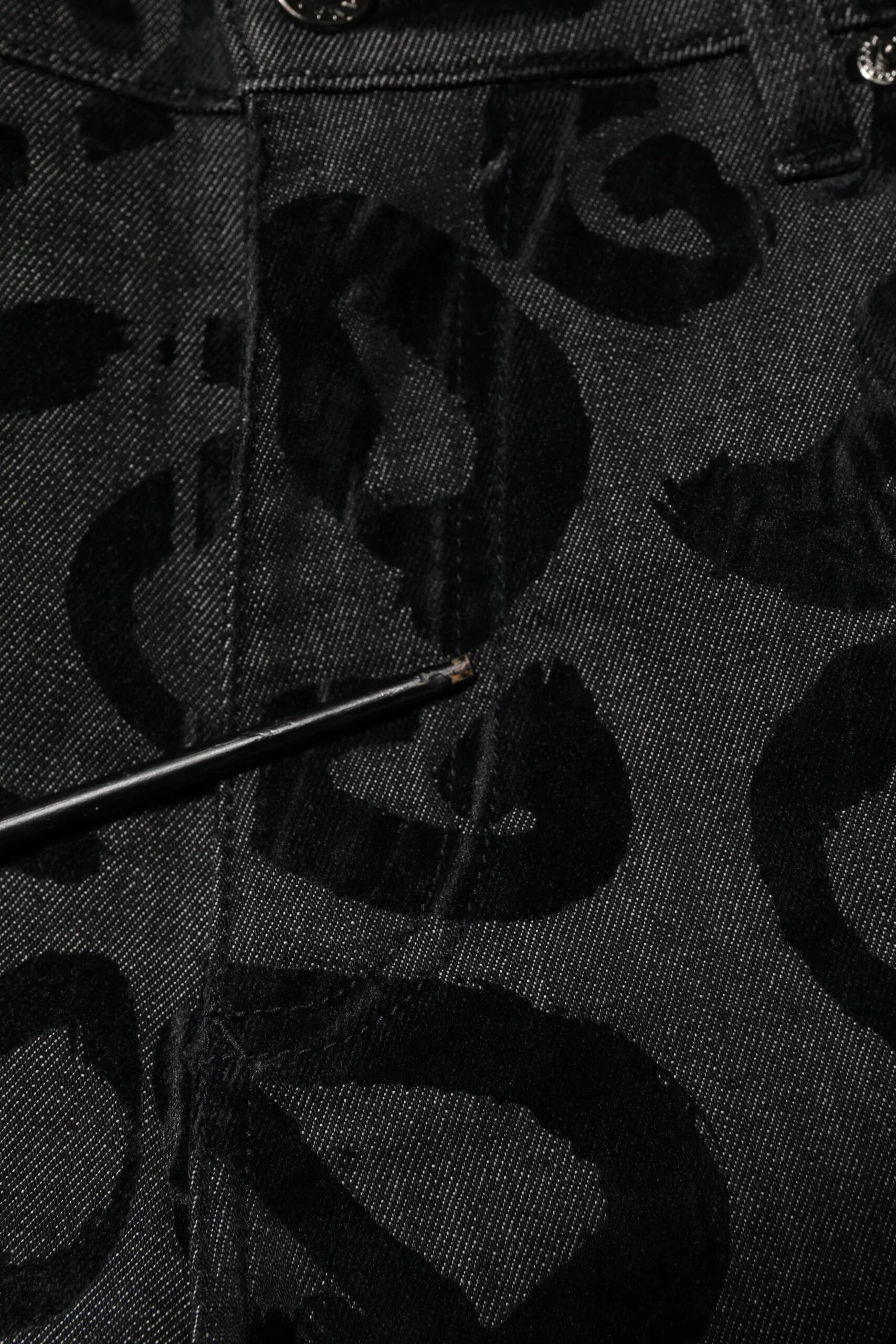 Dolce & Gabbana Gray Cotton DG Logo Straight Men Denim Jeans - Zeiniez