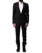 Dolce & Gabbana Blue MARTINI Wool Formal 2 Piece Suit - Zeiniez