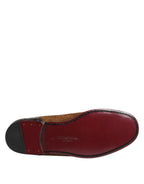 Dolce & Gabbana Brown Loafers Leather Slip On Men Dress Shoes - Zeiniez