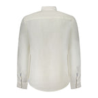 North Sails Bianco Linen Mens Shirt