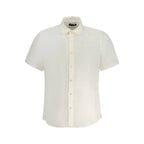 North Sails Bianco Linen Men Shirt - Zeiniez