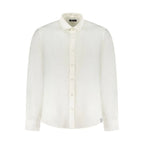 North Sails Bianco Linen Men Shirt - Zeiniez