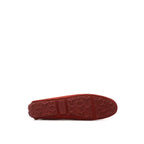 Bally Bordeaux Leather Moccassin - Zeiniez