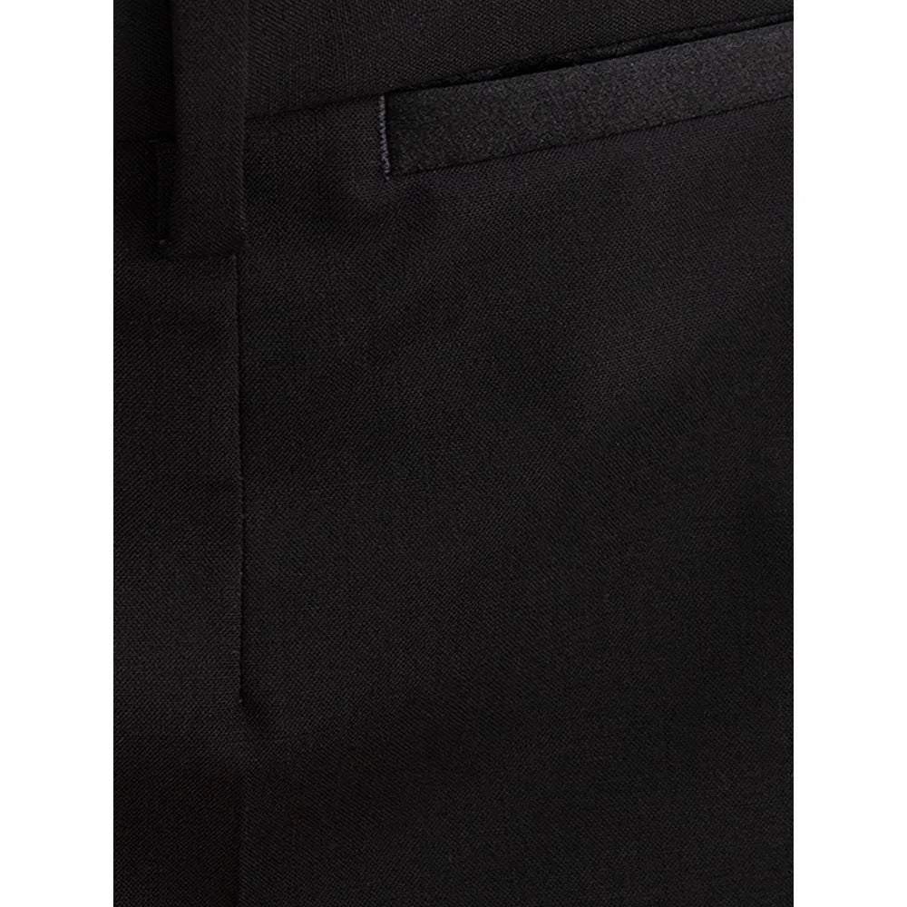 Dolce & Gabbana Black Wool Dress Pants - Zeiniez