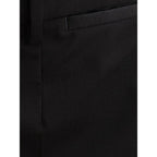 Dolce & Gabbana Black Wool Dress Pants - Zeiniez