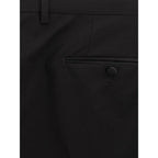 Dolce & Gabbana Black Wool Dress Pants - Zeiniez