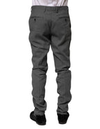 BENCIVENGA Black White Checkered Tapered Dress Pants - Zeiniez