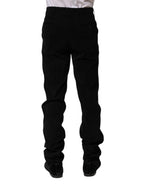 BENCIVENGA Black Mid Waist Dress Formal Pants - Zeiniez