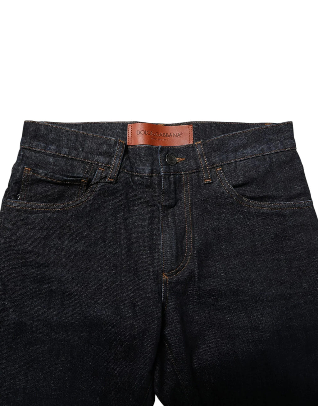 Dolce & Gabbana Black Cotton Skinny Denim Men Jeans - Zeiniez