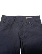 Dolce & Gabbana Dark Blue Cotton Skinny Denim Jeans - Zeiniez