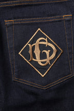 Dolce & Gabbana Black Cotton Skinny Men Denim Jeans - Zeiniez