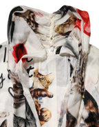 Dolce & Gabbana Multicolor Animal Print Silk Ascot Maxi Dress - Zeiniez