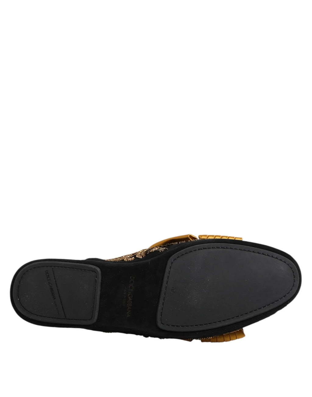 Dolce & Gabbana Multicolor Embellished Flat Sandals Shoes - Zeiniez