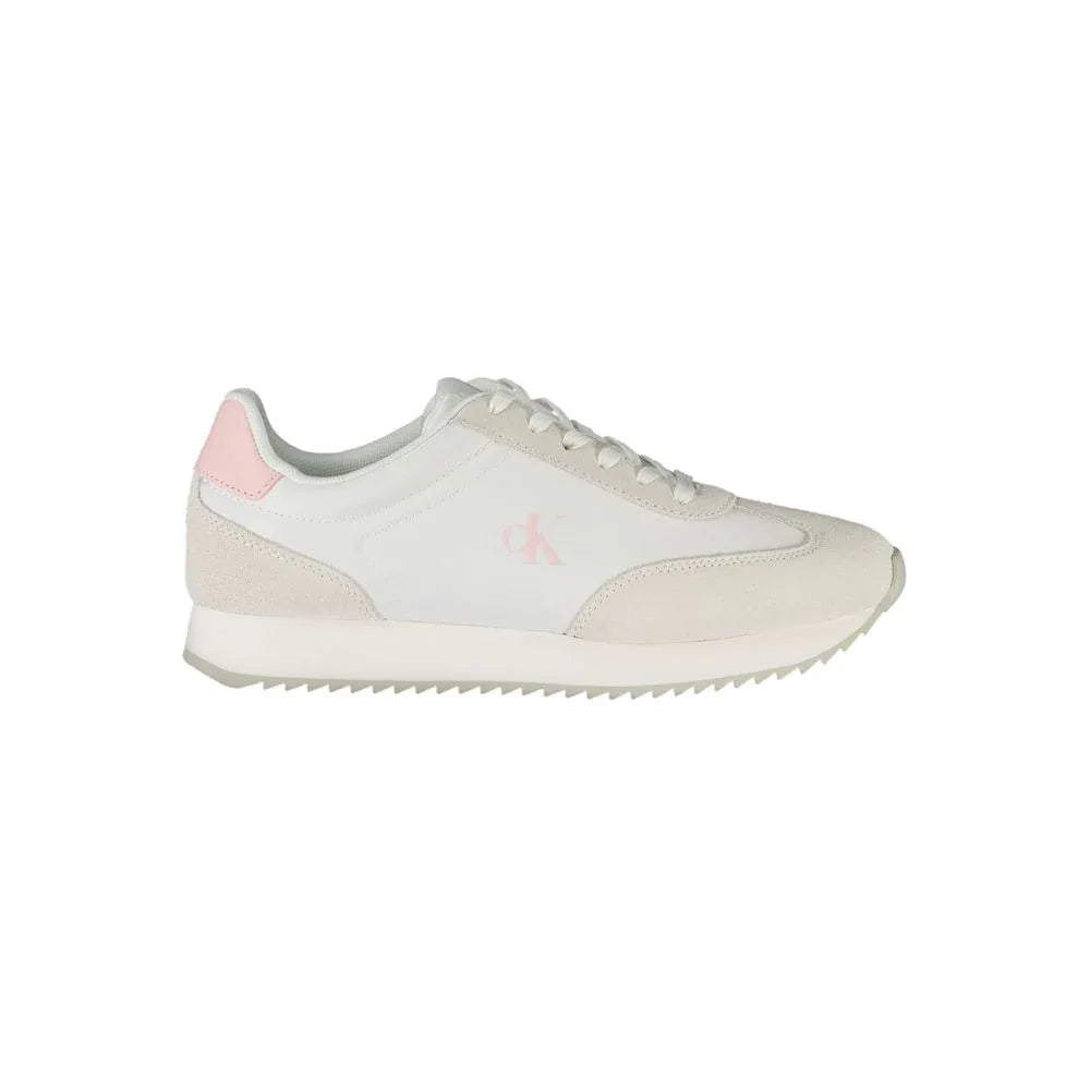 Calvin Klein Bianco Leather Woman Sneaker - Zeiniez
