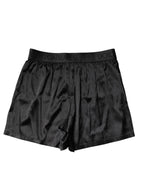 Dolce & Gabbana Black Logo Waist Regular Boxer Shorts Underwear - Zeiniez
