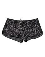 Dolce & Gabbana Black Star Print Beachwear Shorts Swimwear - Zeiniez