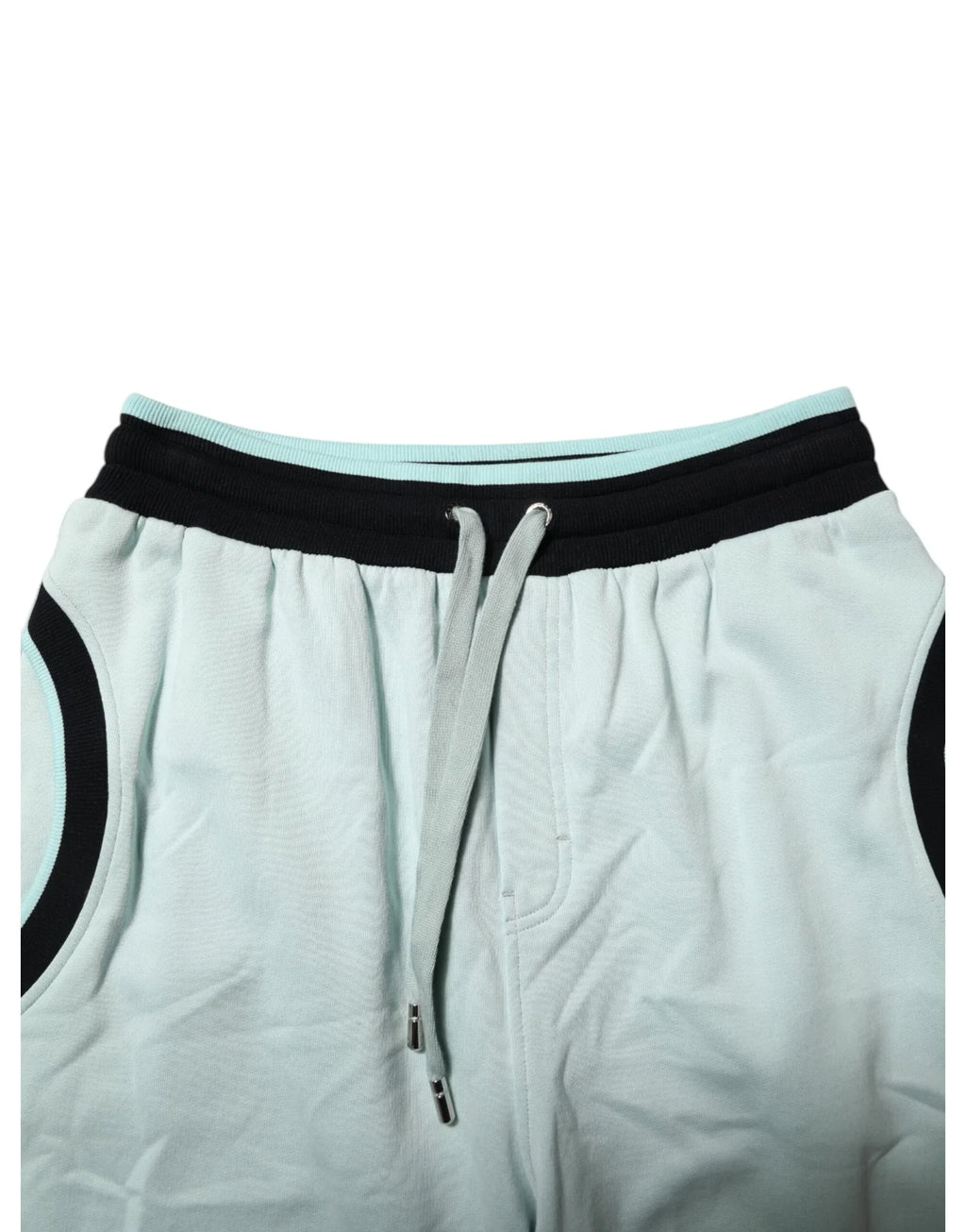 Dolce & Gabbana Light Green Cotton Men Jogger Sweatpants Pants - Zeiniez