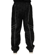 Dolce & Gabbana Black Cotton Straight Jogger Sweatpants Pants - Zeiniez