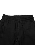Dolce & Gabbana Black Cotton Men Jogger Sweatpants Pants - Zeiniez