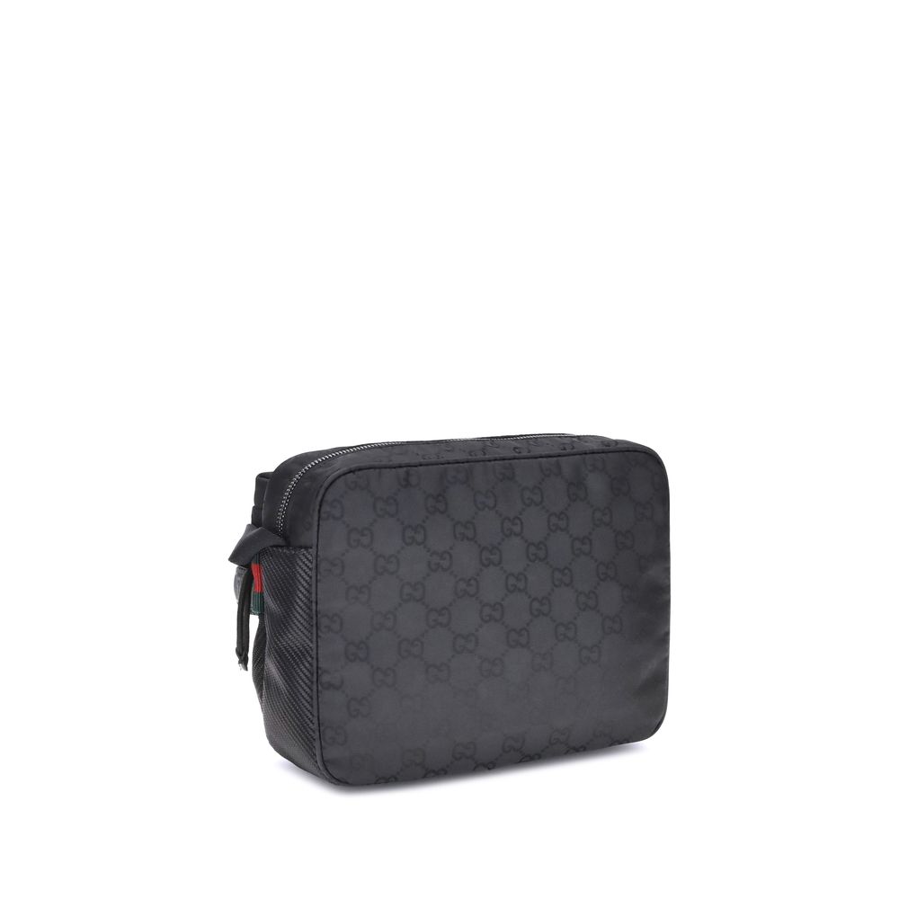 Gucci Black Polyester Shoulder Bag - Zeiniez