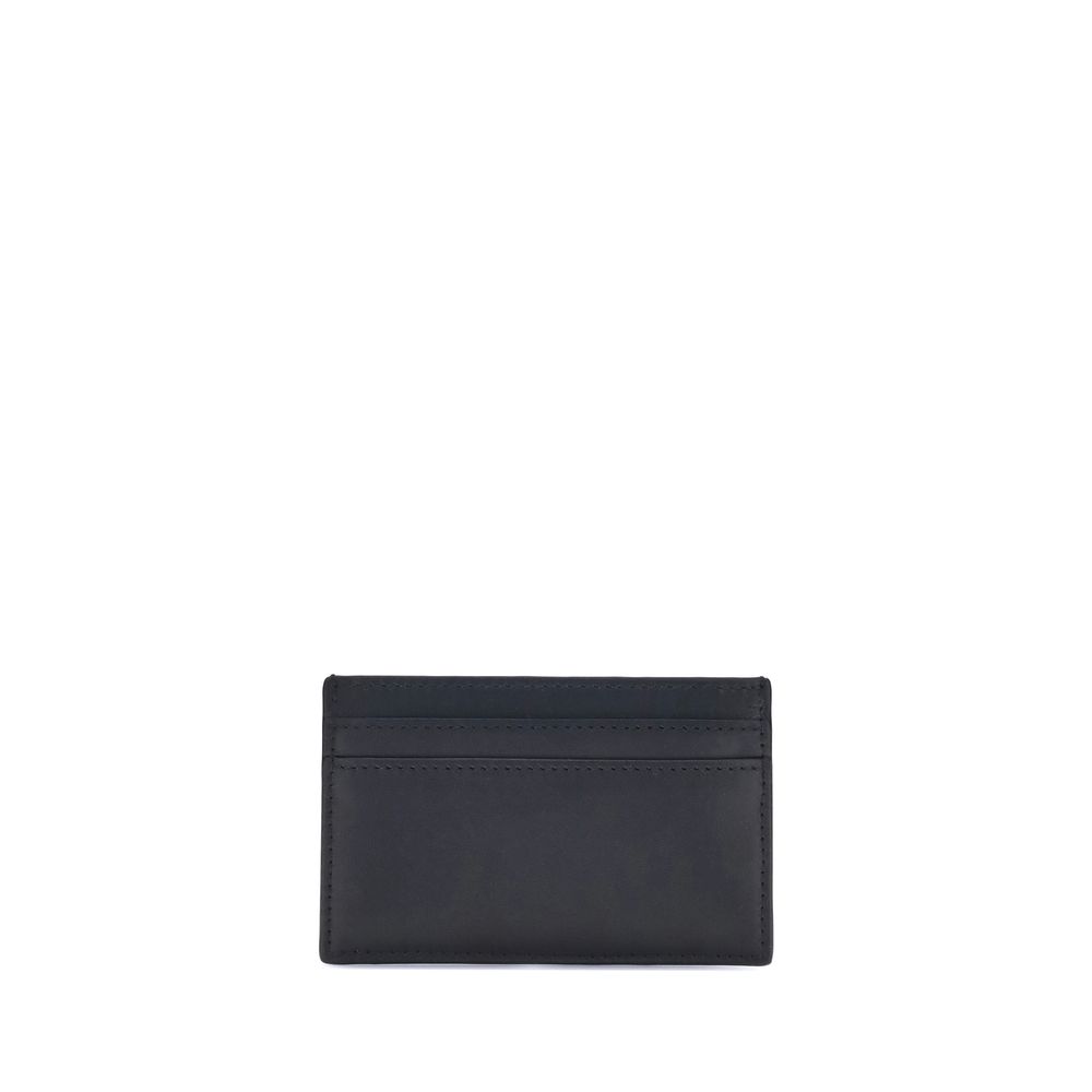 Alexander McQueen Black Calf Leather Bos Taurus Wallet - Zeiniez