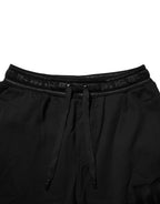 Dolce & Gabbana Black Cotton Drawstring Jogger Pants - Zeiniez