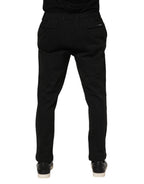 Dolce & Gabbana Dark Gray Viscose Dress Men Pants - Zeiniez