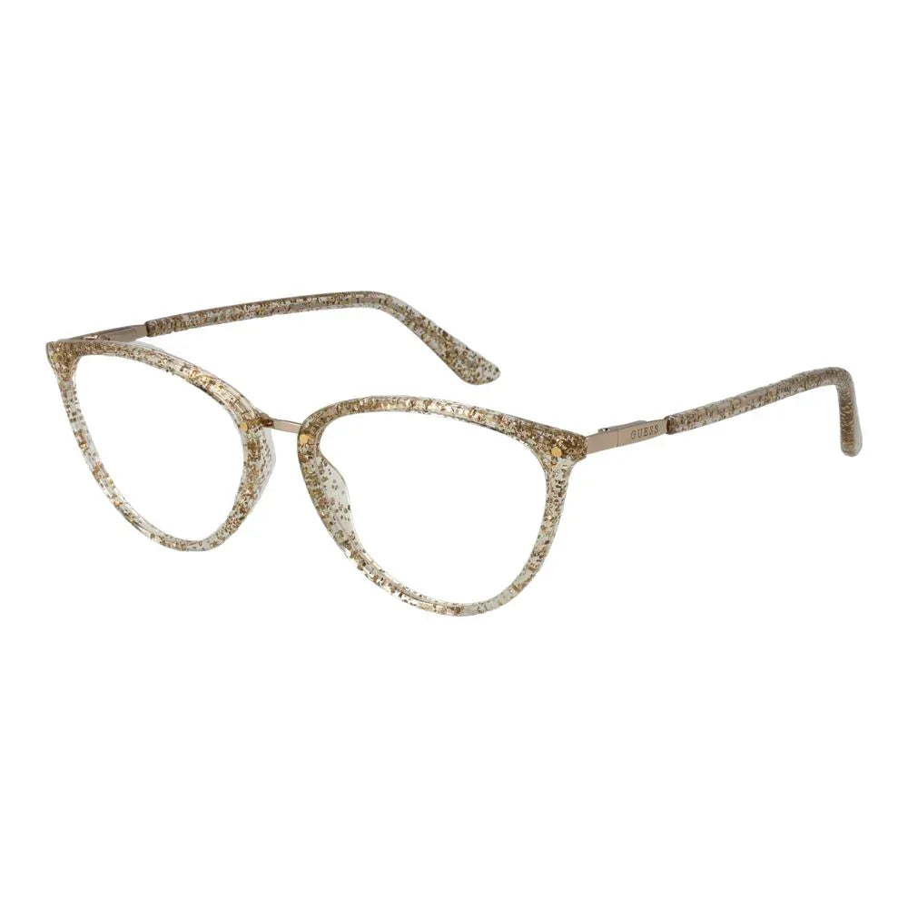 Guess Gold Plastic Glasses (Frames) - Zeiniez