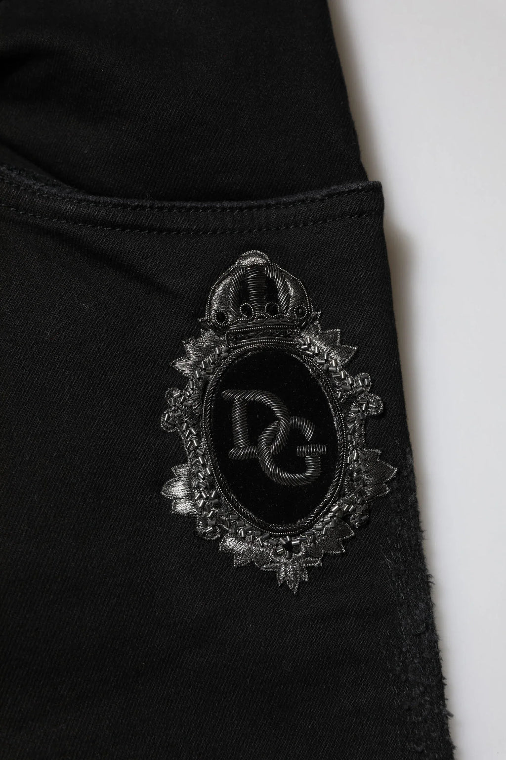 Dolce & Gabbana Black Cotton Skinny Men Denim Jeans - Zeiniez