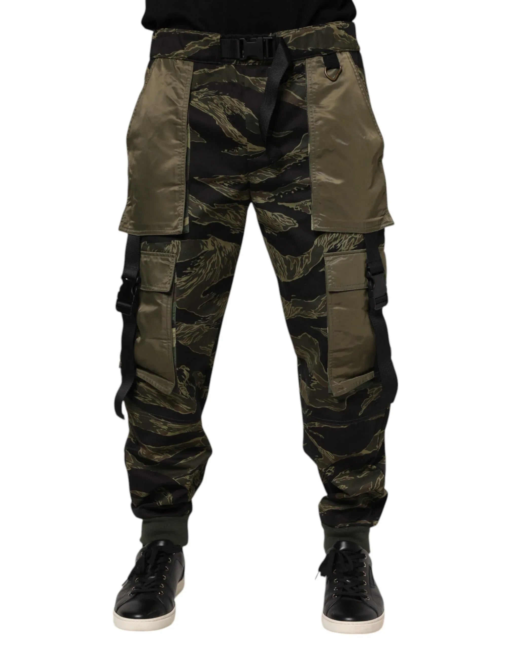 Dolce & Gabbana Multicolor Cargo Camouflage Pants - Zeiniez