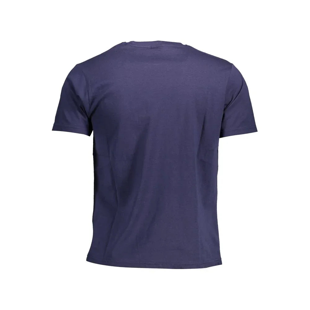 North Sails Blue Cotton Men's T-Shirt - Zeiniez