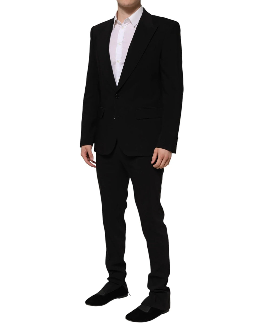 Dolce & Gabbana Black MARTINI Single Breasted 2 Piece Suit - Zeiniez